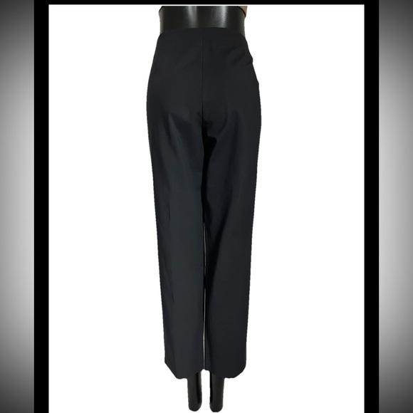 Lafayette 148 Stanton twill PANTS in black ankle Length LOVELY! size:10 EUC - Picture 4 of 6